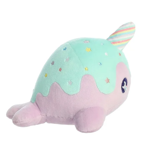 Aurora® - Tasty Peach® - 7" Pastel Lollipop Nomwhal
