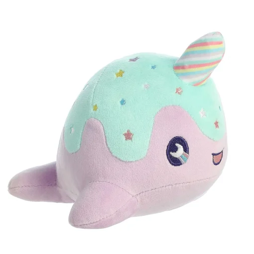 Aurora® - Tasty Peach® - 7" Pastel Lollipop Nomwhal