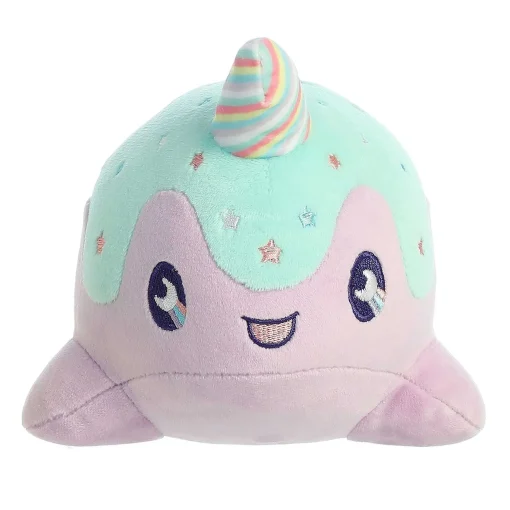 Aurora® - Tasty Peach® - 7" Pastel Lollipop Nomwhal