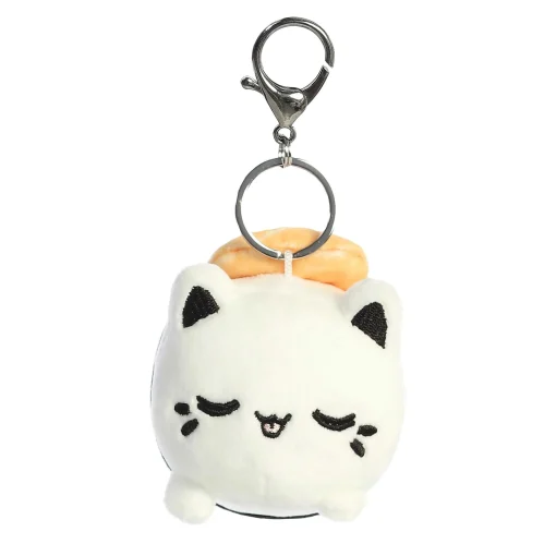 Aurora® - Tasty Peach® - 3.5" Salmon Sushi Meowchi Keychain