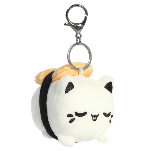 Aurora® - Tasty Peach® - 3.5" Salmon Sushi Meowchi Keychain