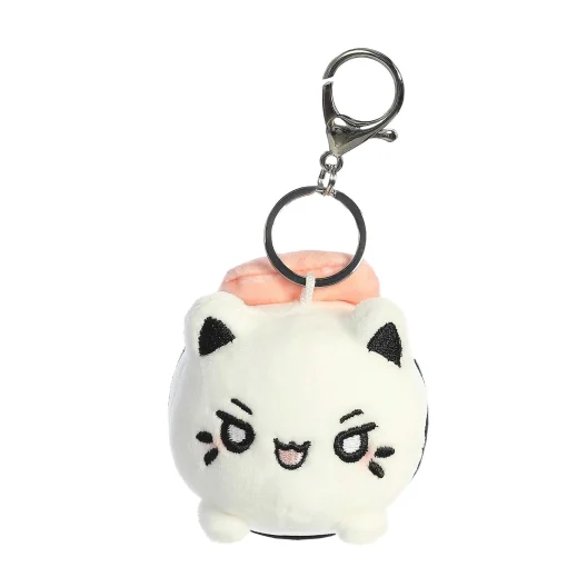 Aurora® - Tasty Peach® - 3.5" Shrimp Sushi Meowchi Keychain