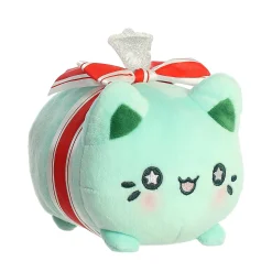 Aurora® - Tasty Peach® - 7" Winter Wreath Meowchi