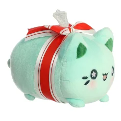 Aurora® - Tasty Peach® - 7" Winter Wreath Meowchi
