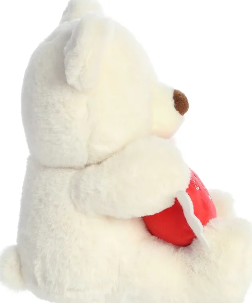 Aurora® - Valentine - 10" Flutter Heart Bear