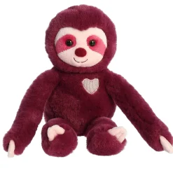 Aurora® - Valentine - 12" Sweety Sloth - Amethyst