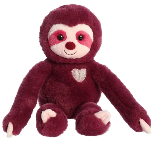 Aurora® - Valentine - 12" Sweety Sloth - Amethyst