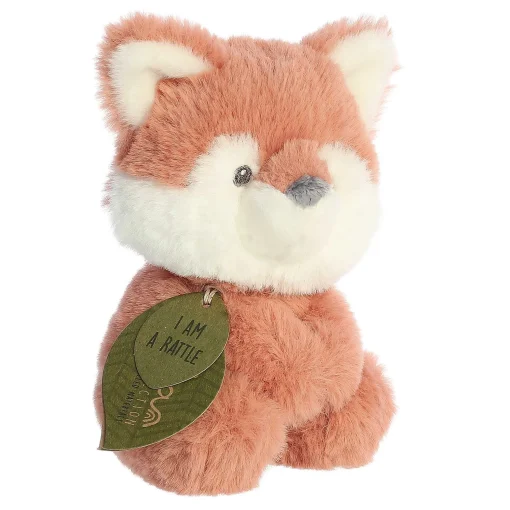Ebba - Eco Ebba - 6" Fox Kit Rattle
