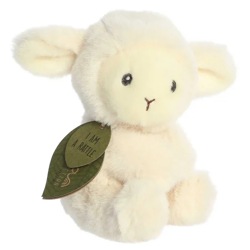 Ebba - Eco Ebba - 6" Lamb Rattle
