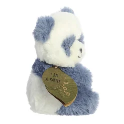 Ebba - Eco Ebba - 6" Pembe Panda Rattle