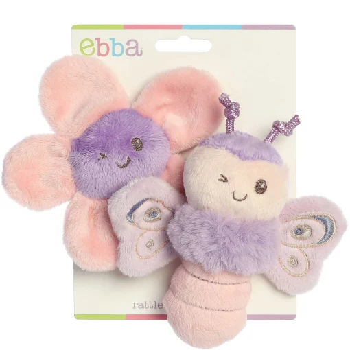 Ebba - Flutterflies - Flutterfly Rattle & Crinkle Set