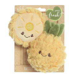 Ebba - Precious Produce - Pineapple Rattle & Crinkle Set