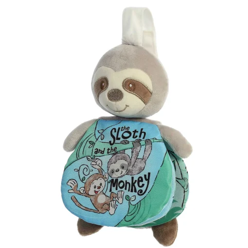 Ebba - Story Pals - 9" Sloth And The Monkey